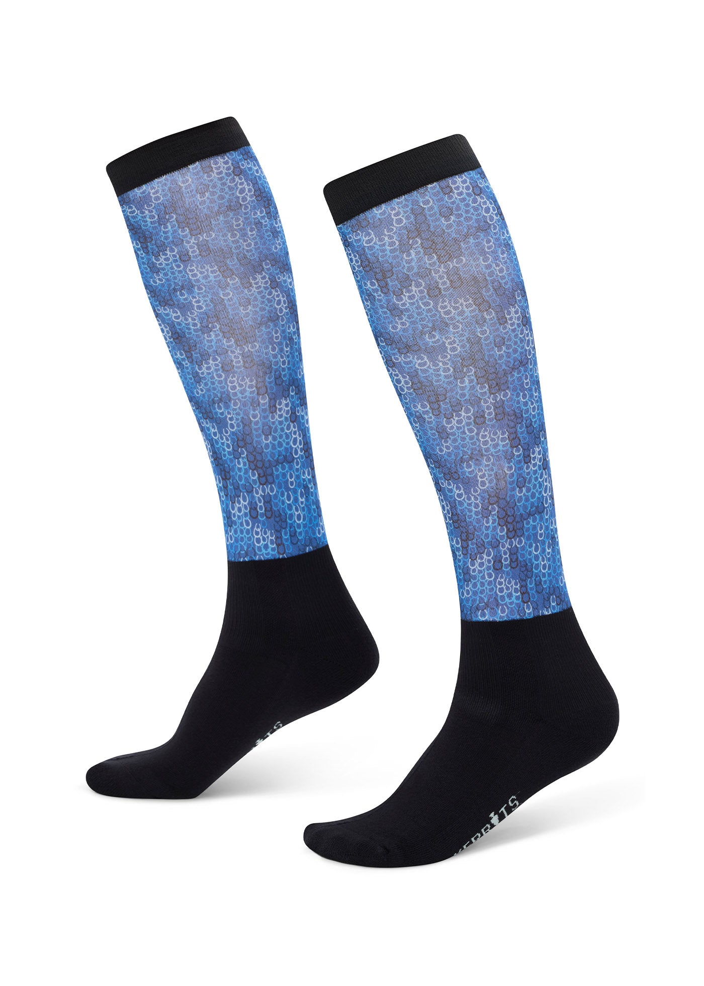Kids Dual Zone Equestrian Boot Socks - Print