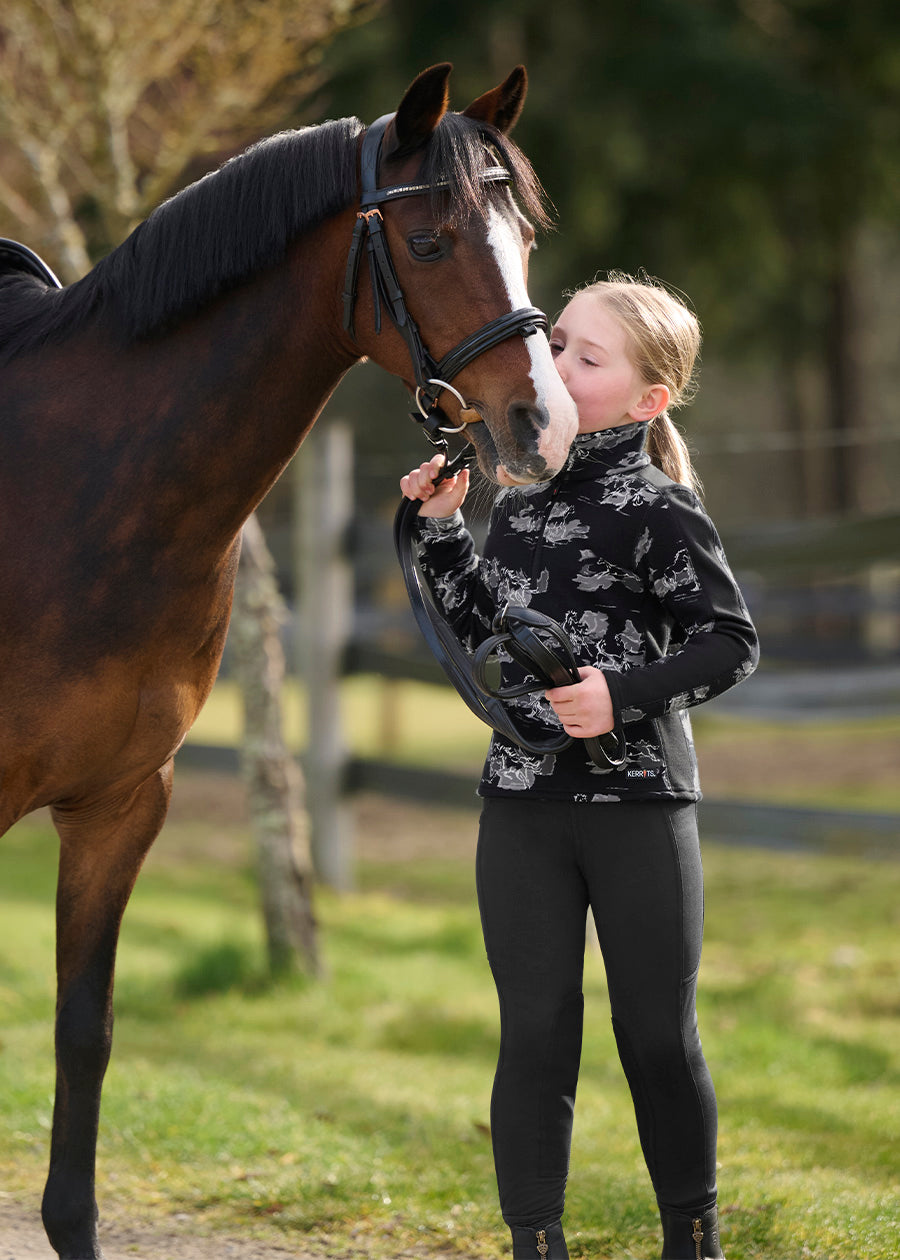 Kids Sit Tight Wind Pro® Knee Patch Riding Tight