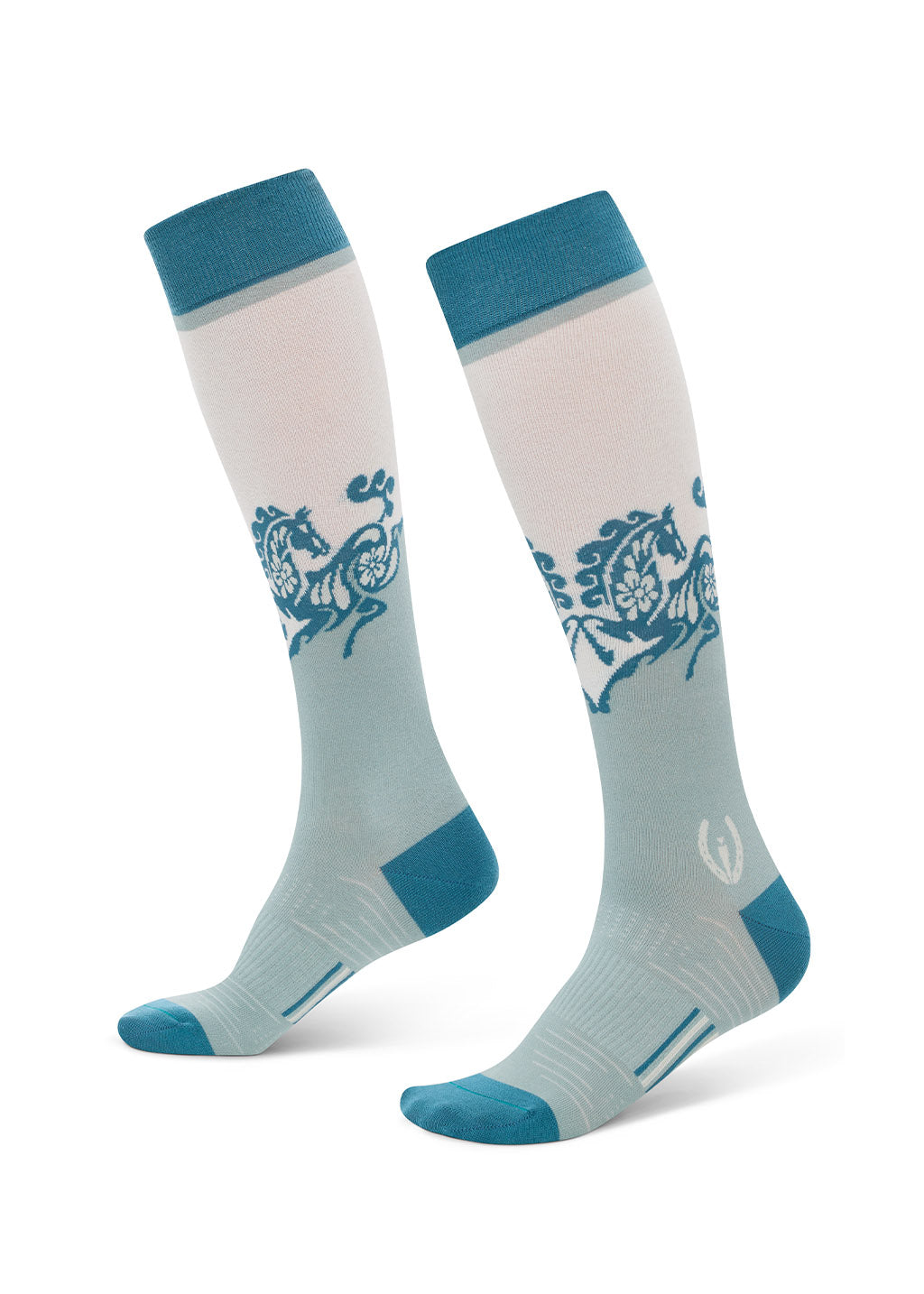 Frolic Horse Knee-Hi Socks