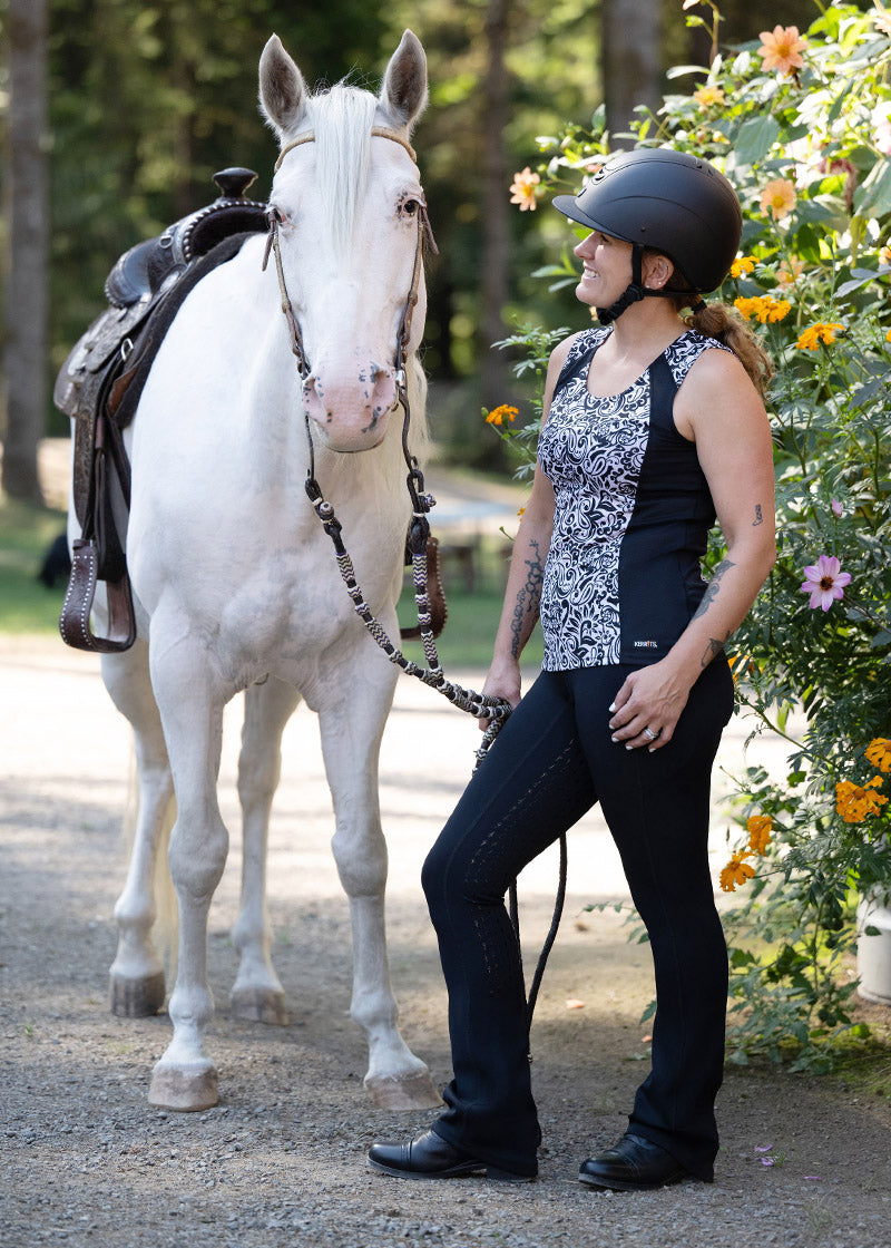 Coolcore® Silicone Full Leg Bootcut Riding Tight