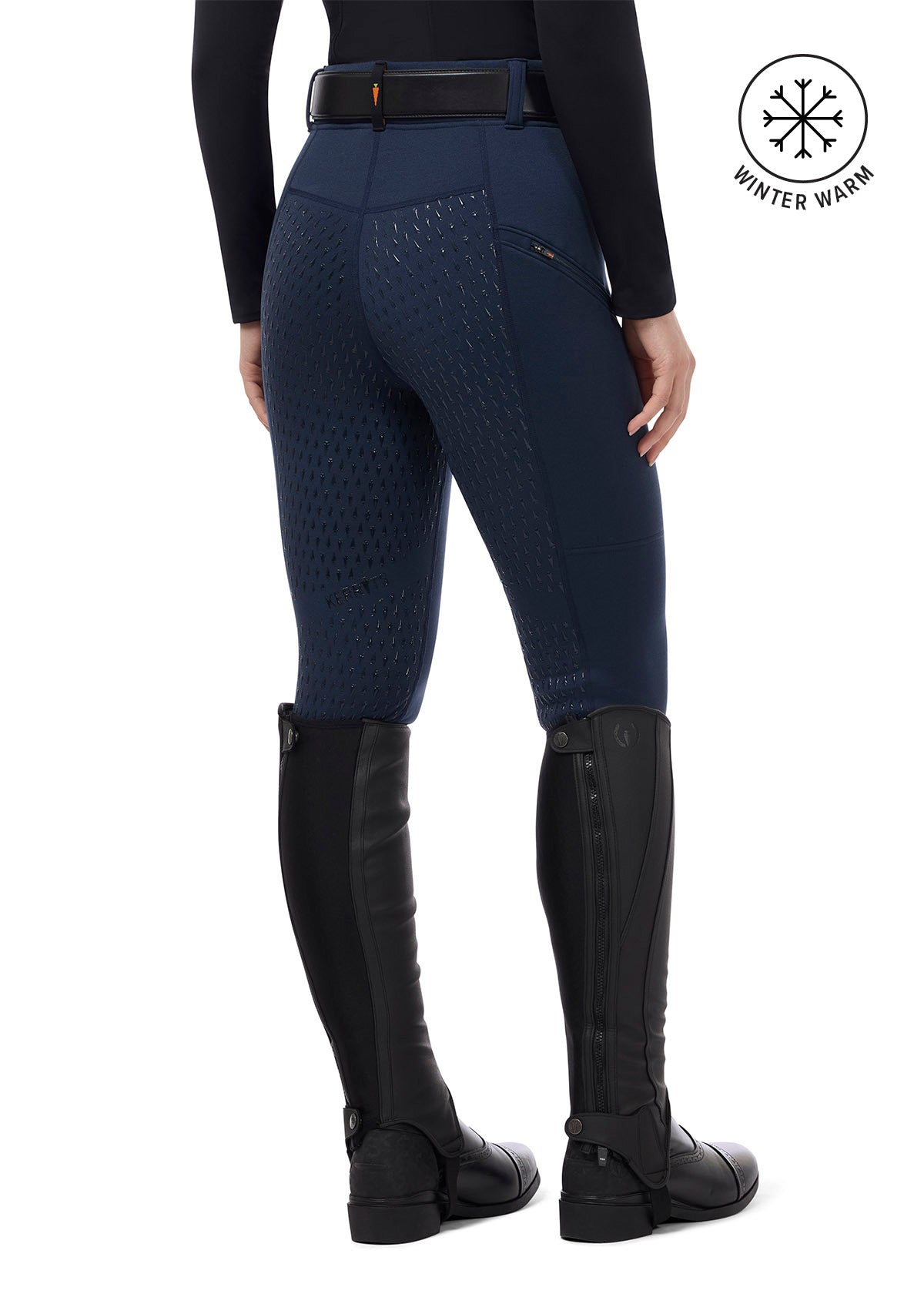 Power Stretch® Fleece Full Seat Pocket Riding Tight