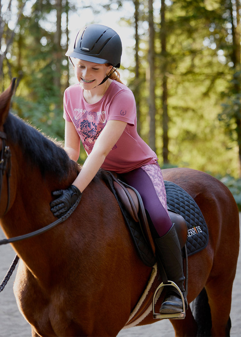 Kids Performance Knee Patch Riding Tight
