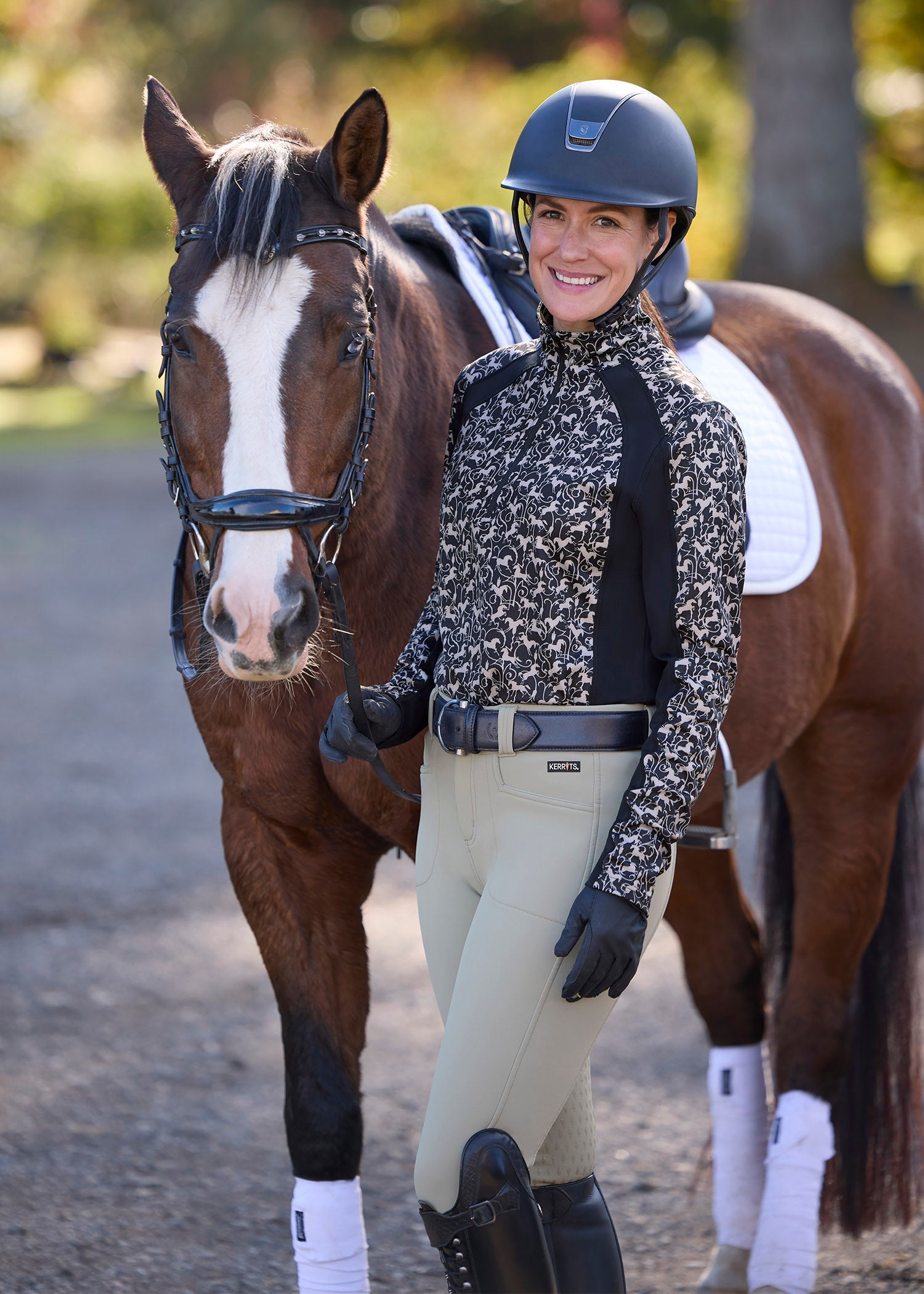 3-Season Tailored Knee Patch Riding Breech