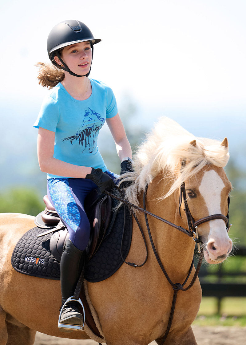 Kids Performance Knee Patch Riding Tight