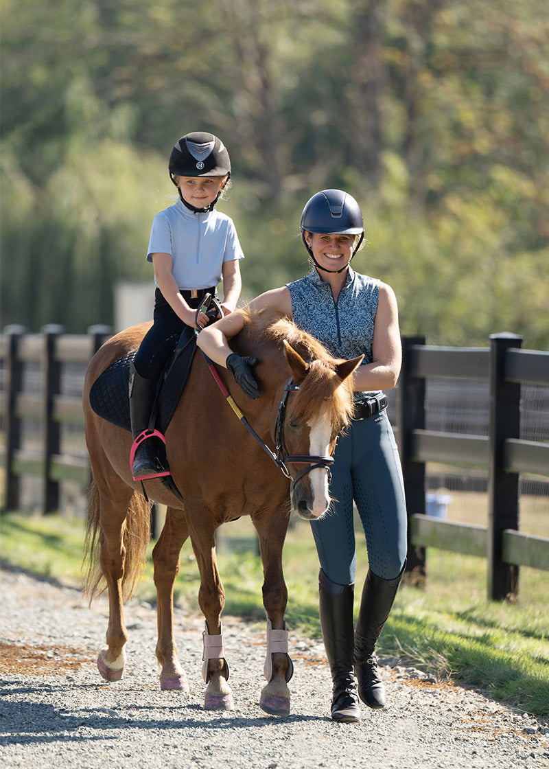 Kids Ice Fil® Lite Short Sleeve Riding Shirt