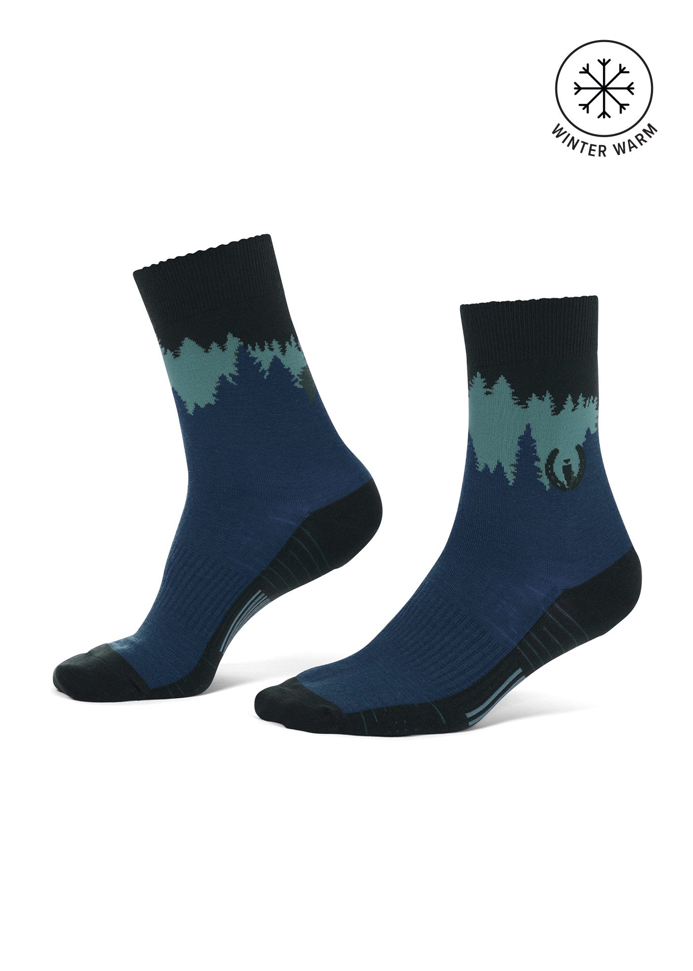 Timber Trail Wool Crew Socks