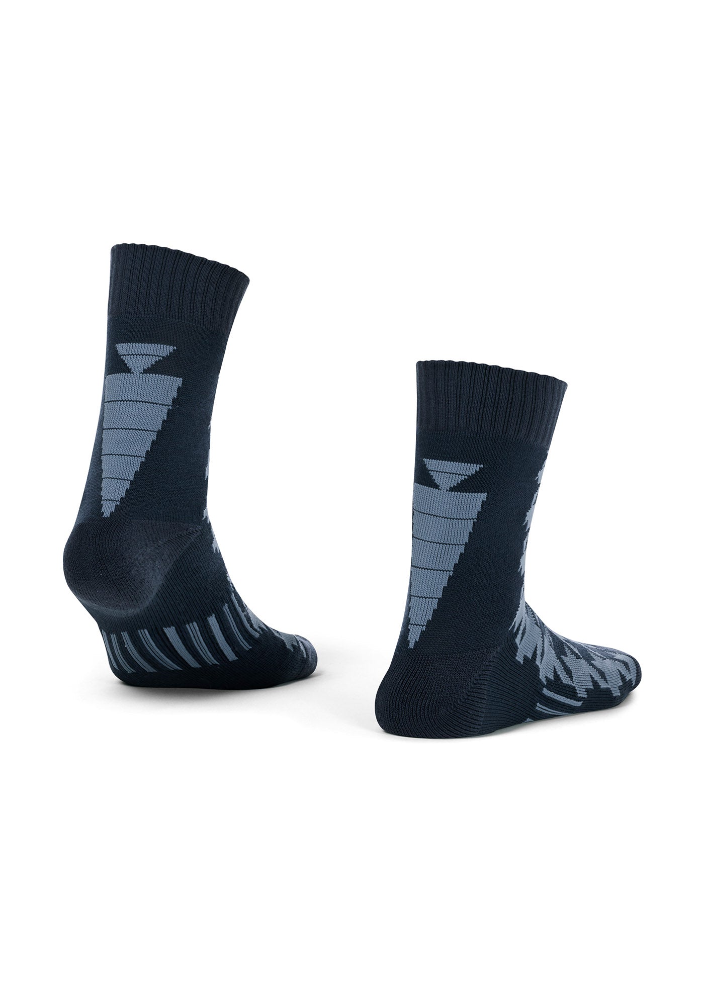 Houndstooth Wool Paddock Boot Socks