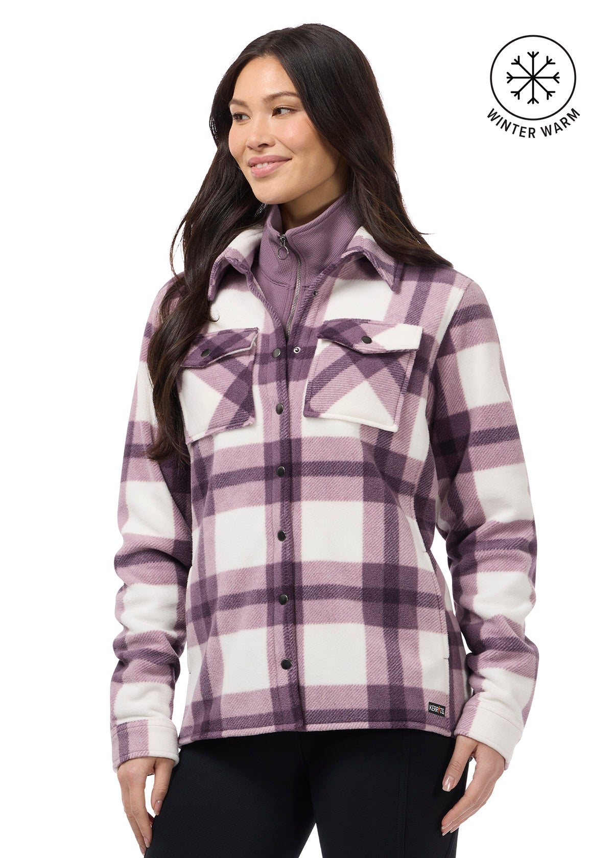 Alpine Fleece Snap Front Barn Shirt