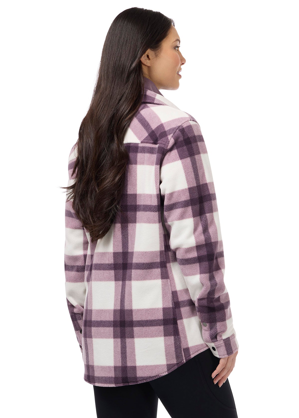 Alpine Fleece Snap Front Barn Shirt