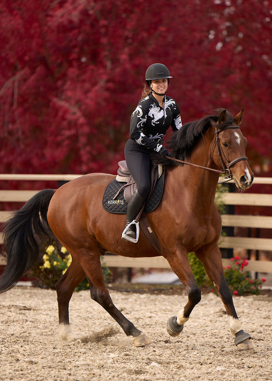 In the Zone Coolcore® Long Sleeve Riding Shirt