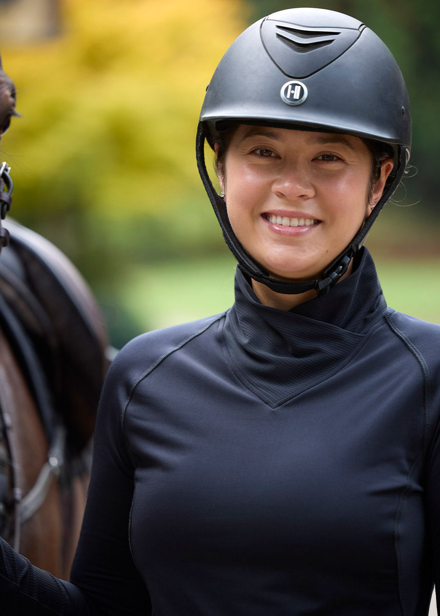 Wrap Neck Tech Top