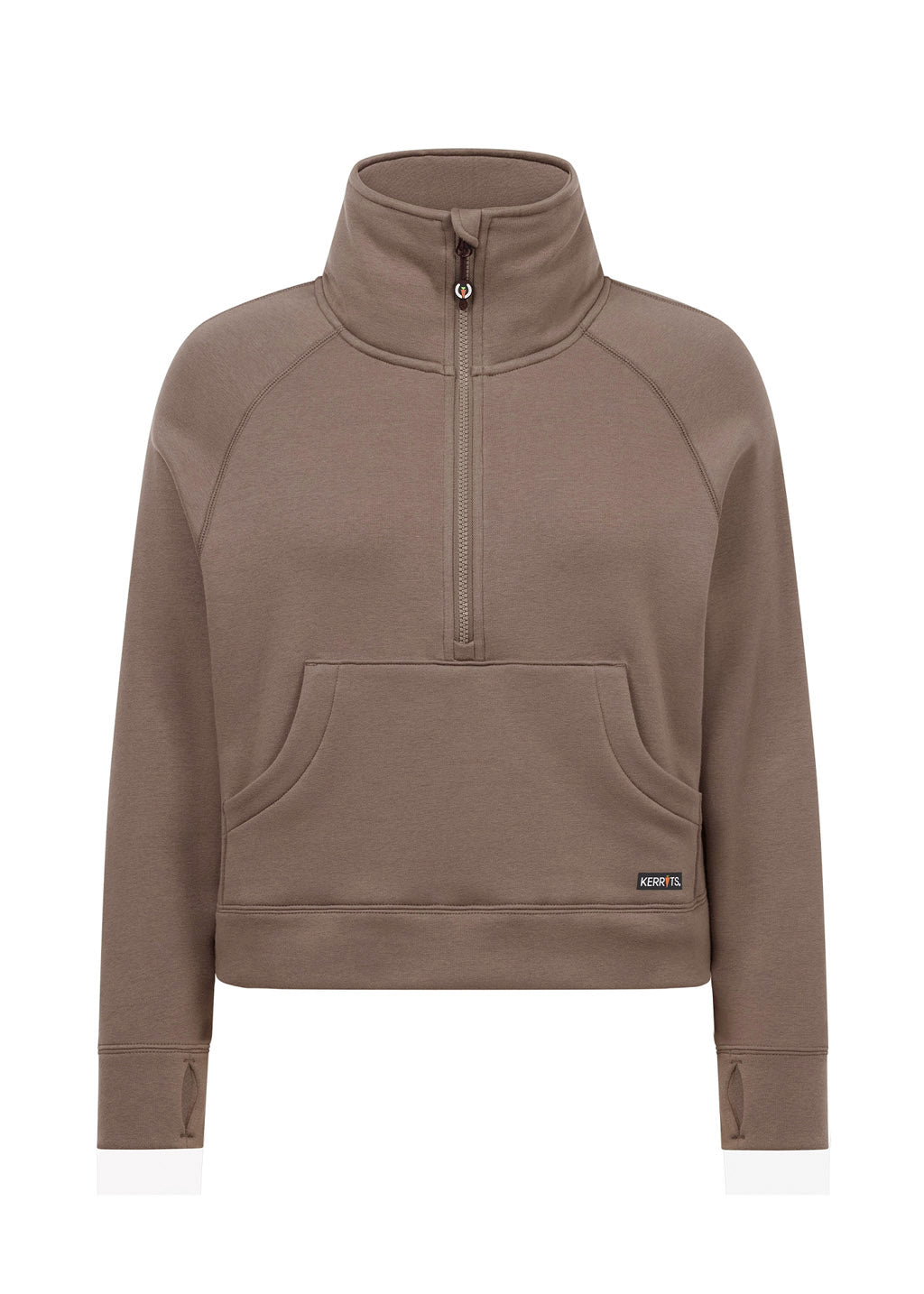 Etched Equine Half Zip Sweatshirt