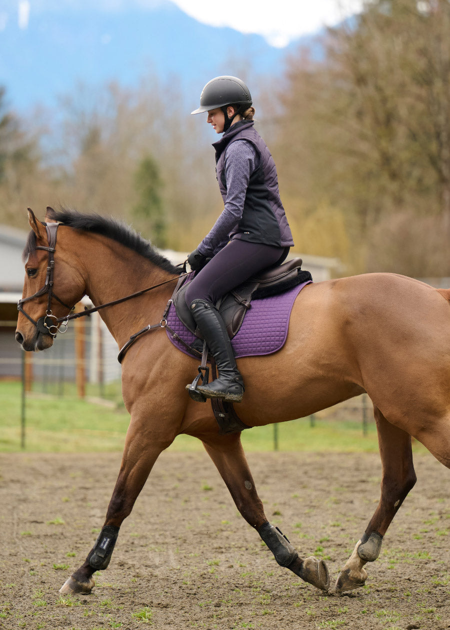 Counter Balance Quilted Riding Vest