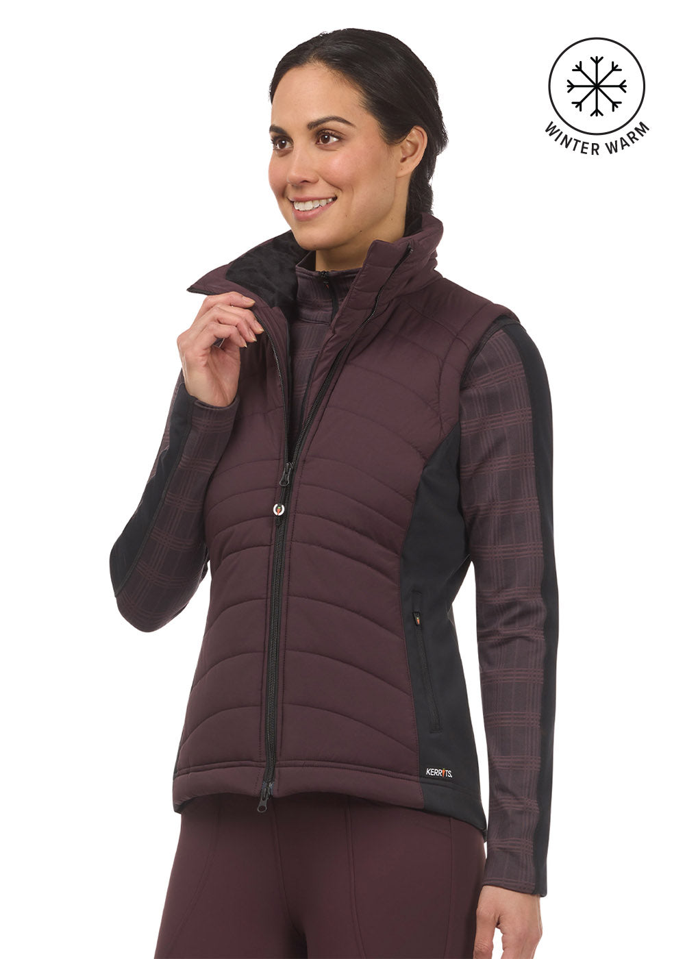 Counter Balance Quilted Riding Vest