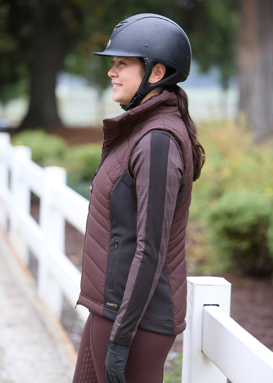 Counter Balance Quilted Riding Vest