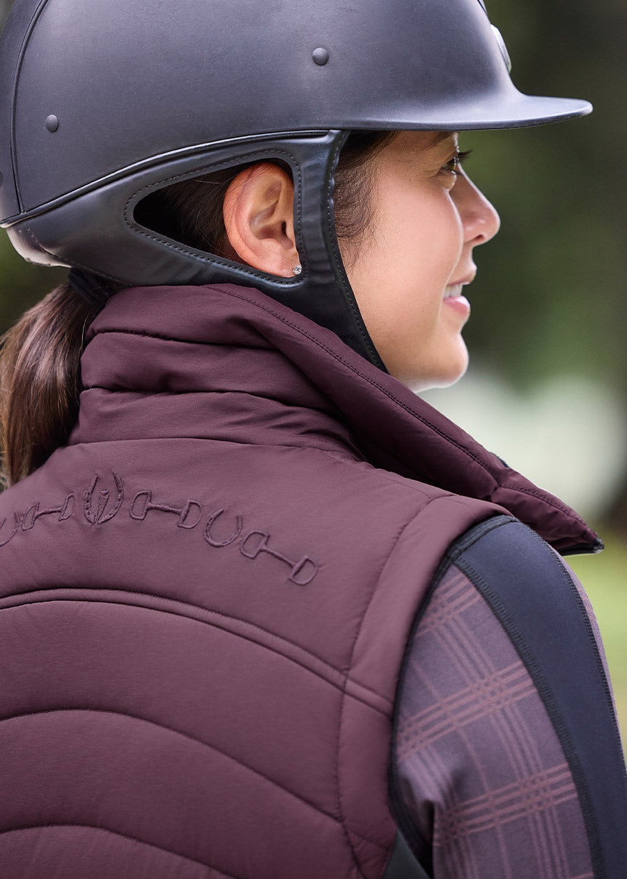 Counter Balance Quilted Riding Vest