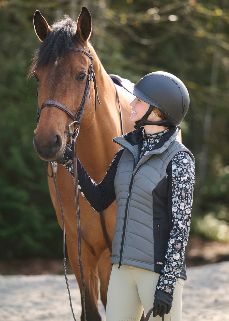Counter Balance Quilted Riding Vest