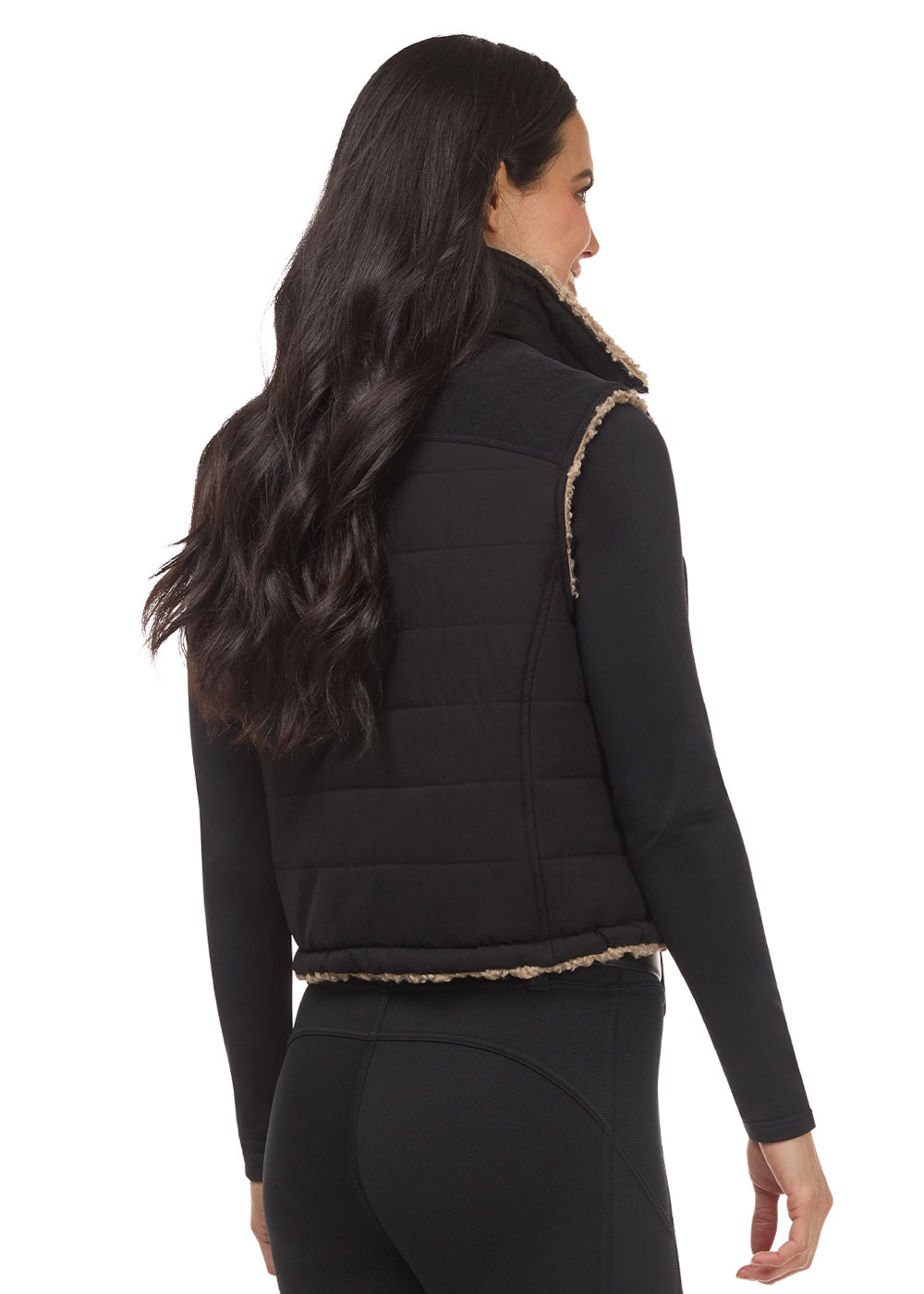 Double Up Reversible Crop Vest