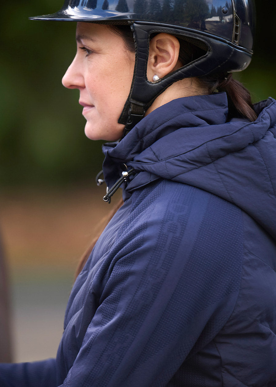 EquiTech Hybrid Hooded Quilted Jacket