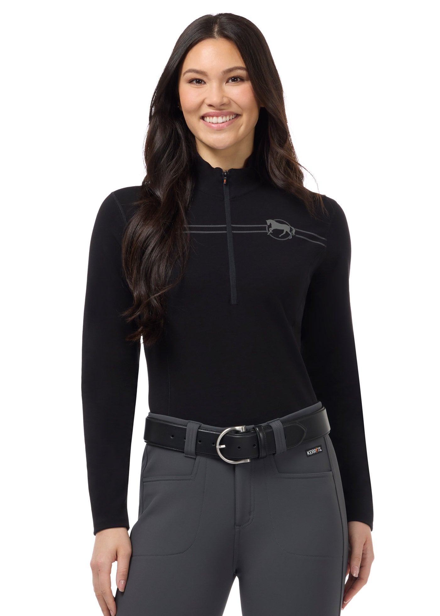 Equi Rhythm Lite Quarter Zip Riding Top