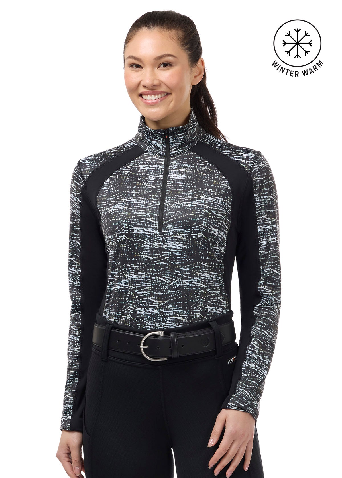 Traverse Quarter Zip Fleece Tech Top