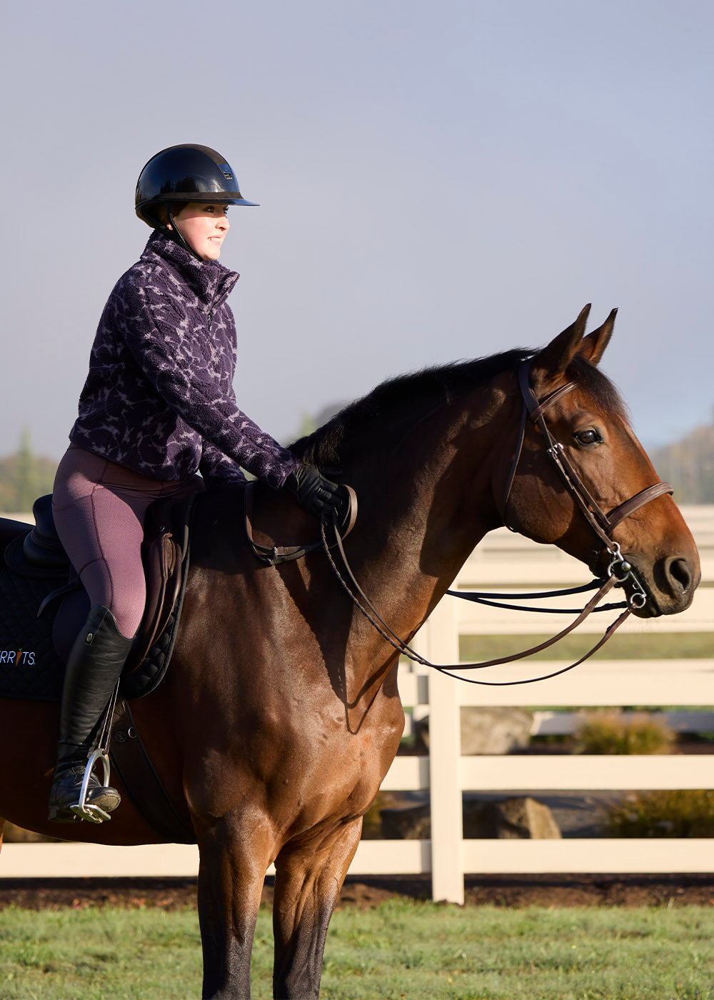 Berber Flying Horse Full Zip Jacket