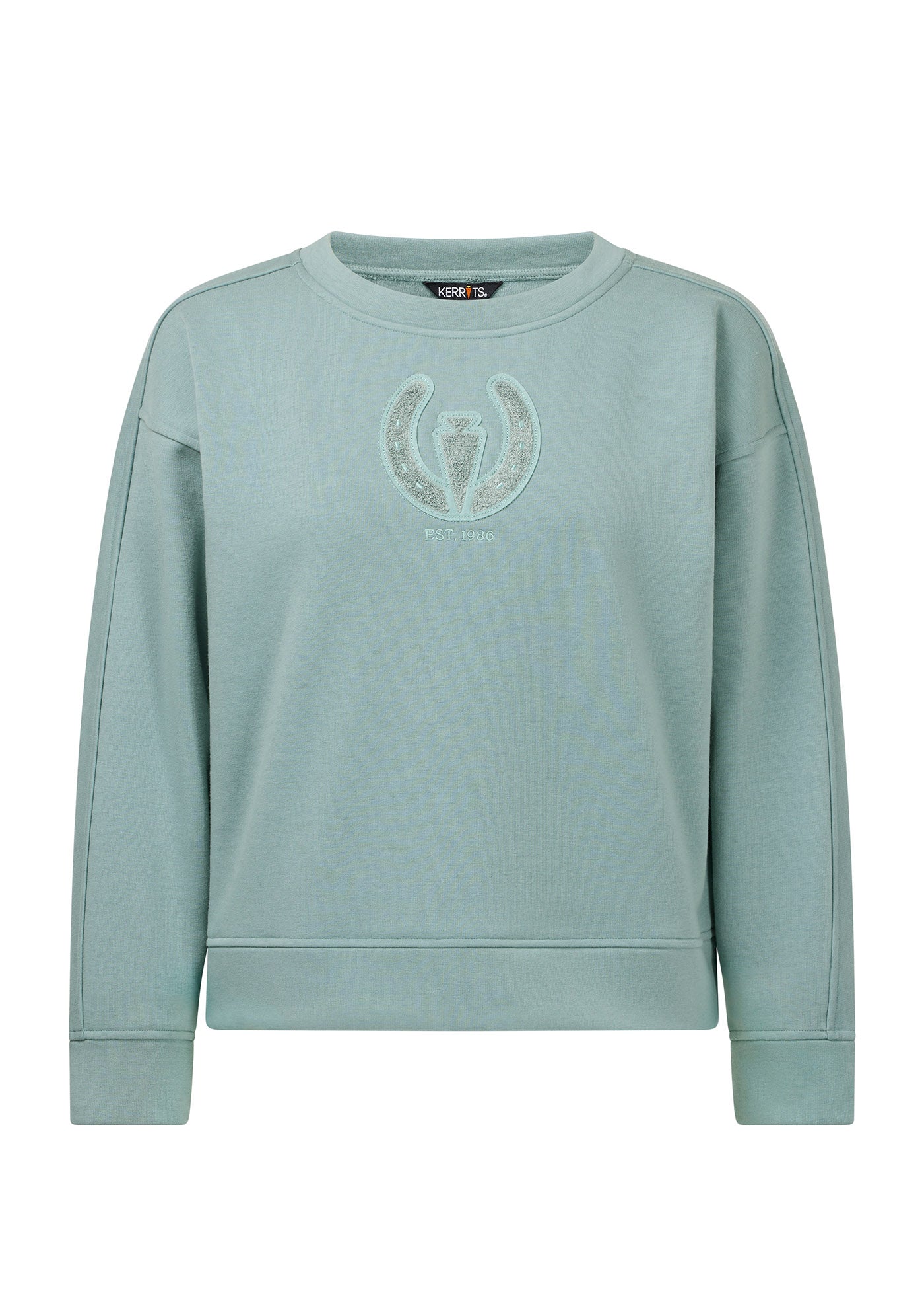 Cozy Crest Plush Fleece Sweatshirt