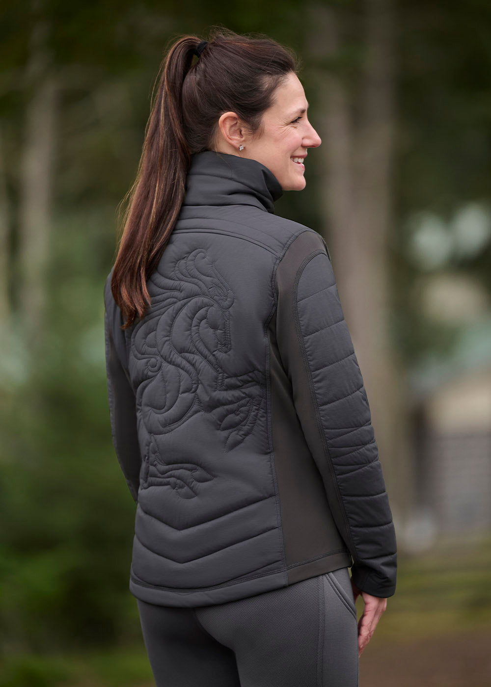 Horse Harmony Quilted Riding Jacket