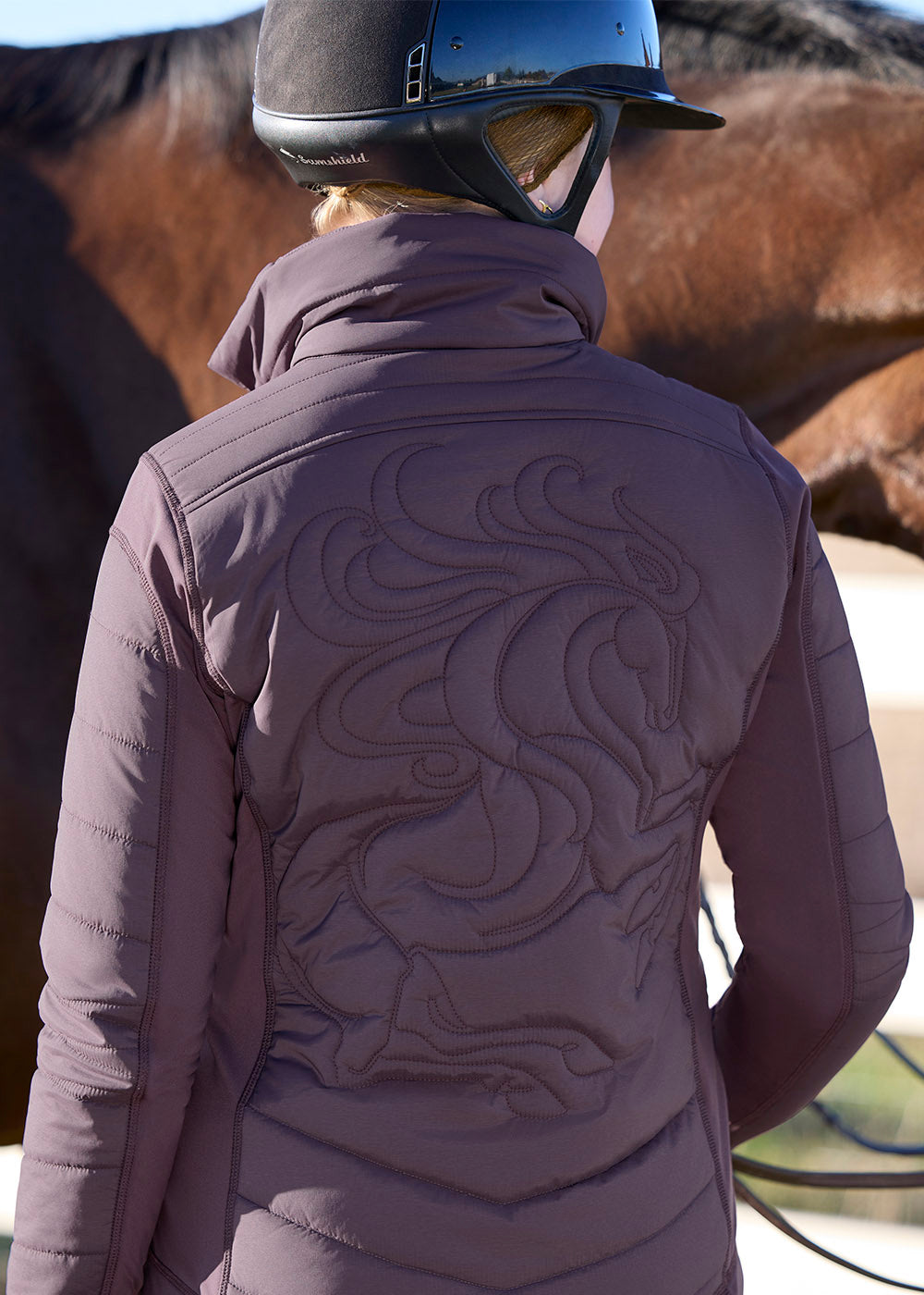 Horse Harmony Quilted Riding Jacket