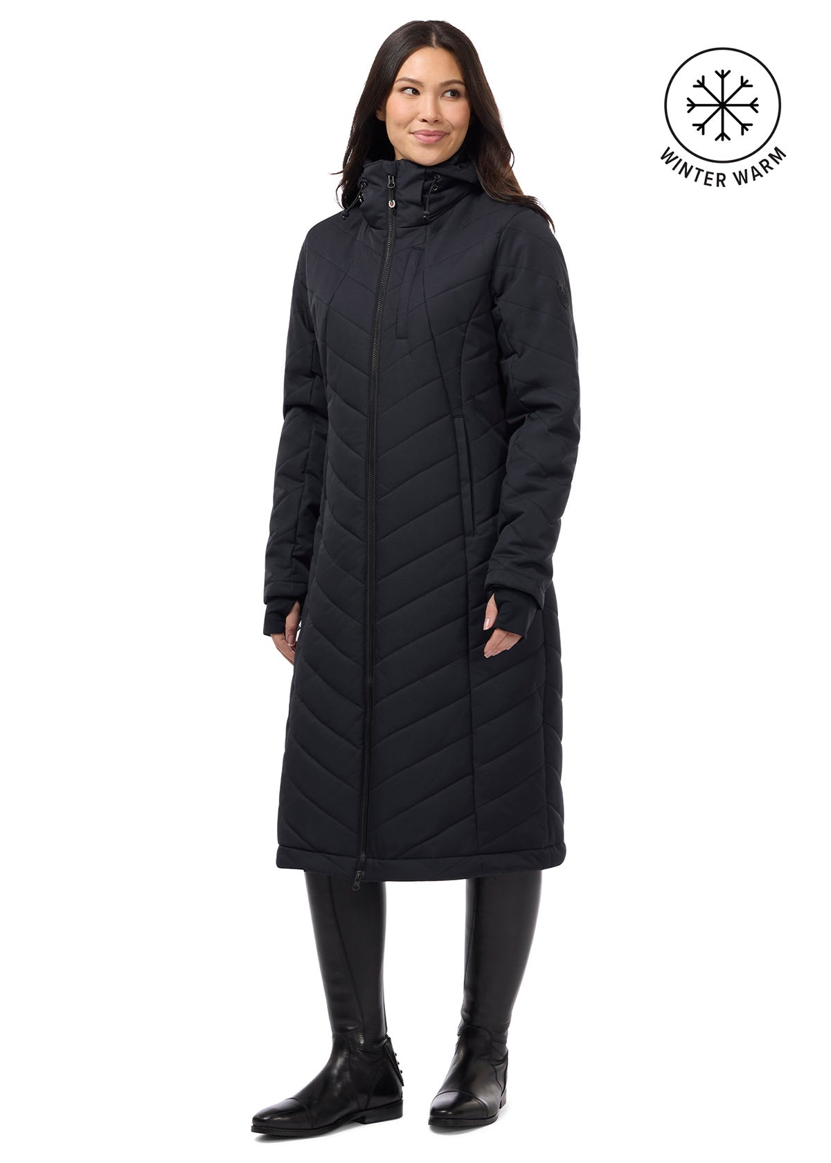 Warm Embrace Longline Puffer Coat