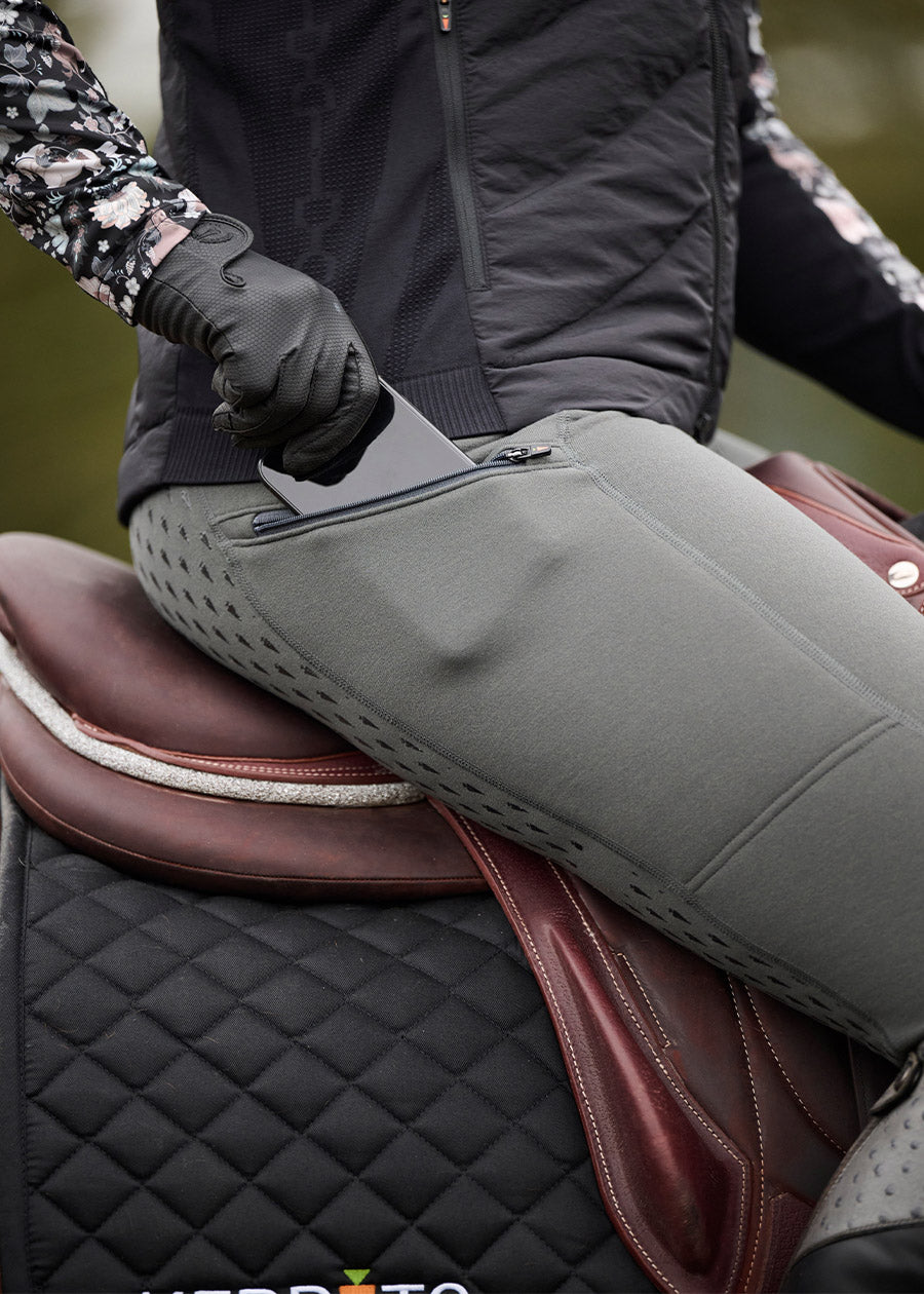 Power Stretch® Fleece Full Seat Pocket Riding Tight