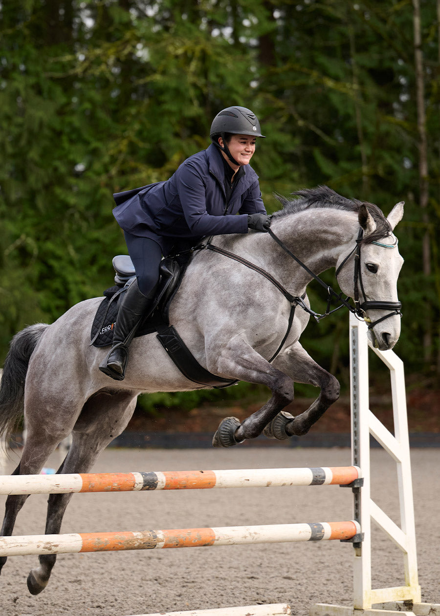 Fleece Lite II Knee Patch Riding Tight