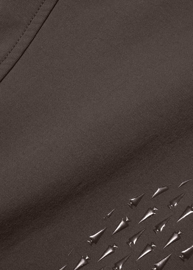 Detailed view of the Kerrits K-Flex™ Knee Patch Breech’s breathable, durable stretch fabric for all-day comfort.