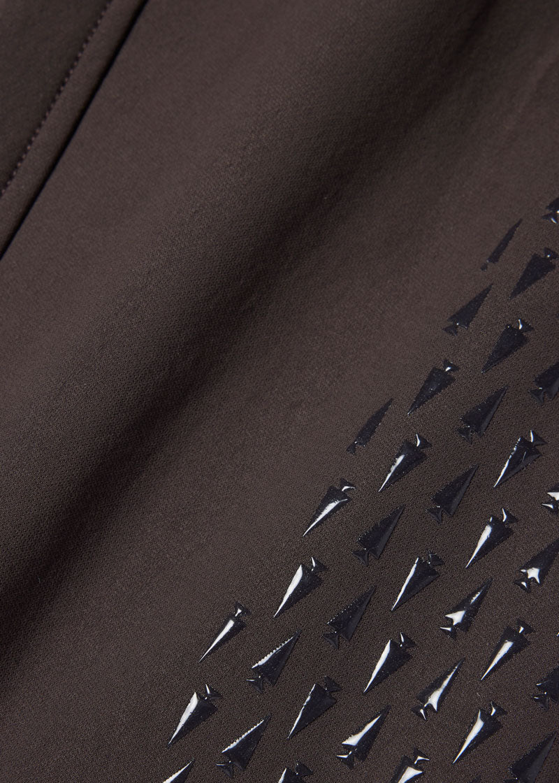 Detailed view of the Kerrits K-Flex™ Knee Patch Breech’s breathable, durable stretch fabric for all-day comfort.