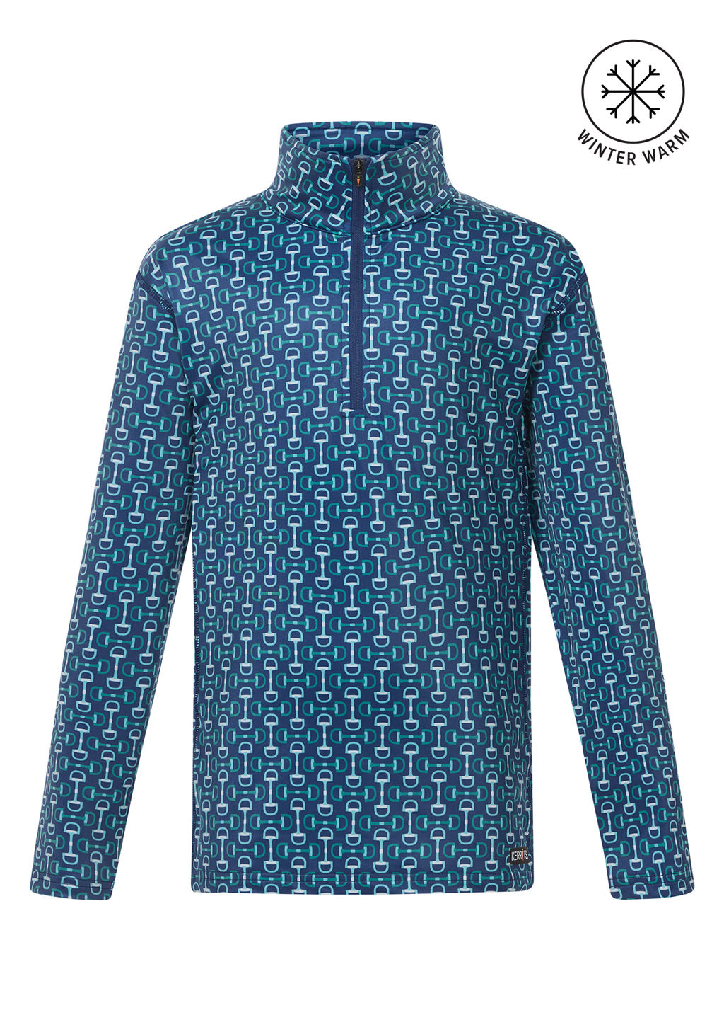 Kids First Level Quarter Zip Stretch Fleece Tech Top
