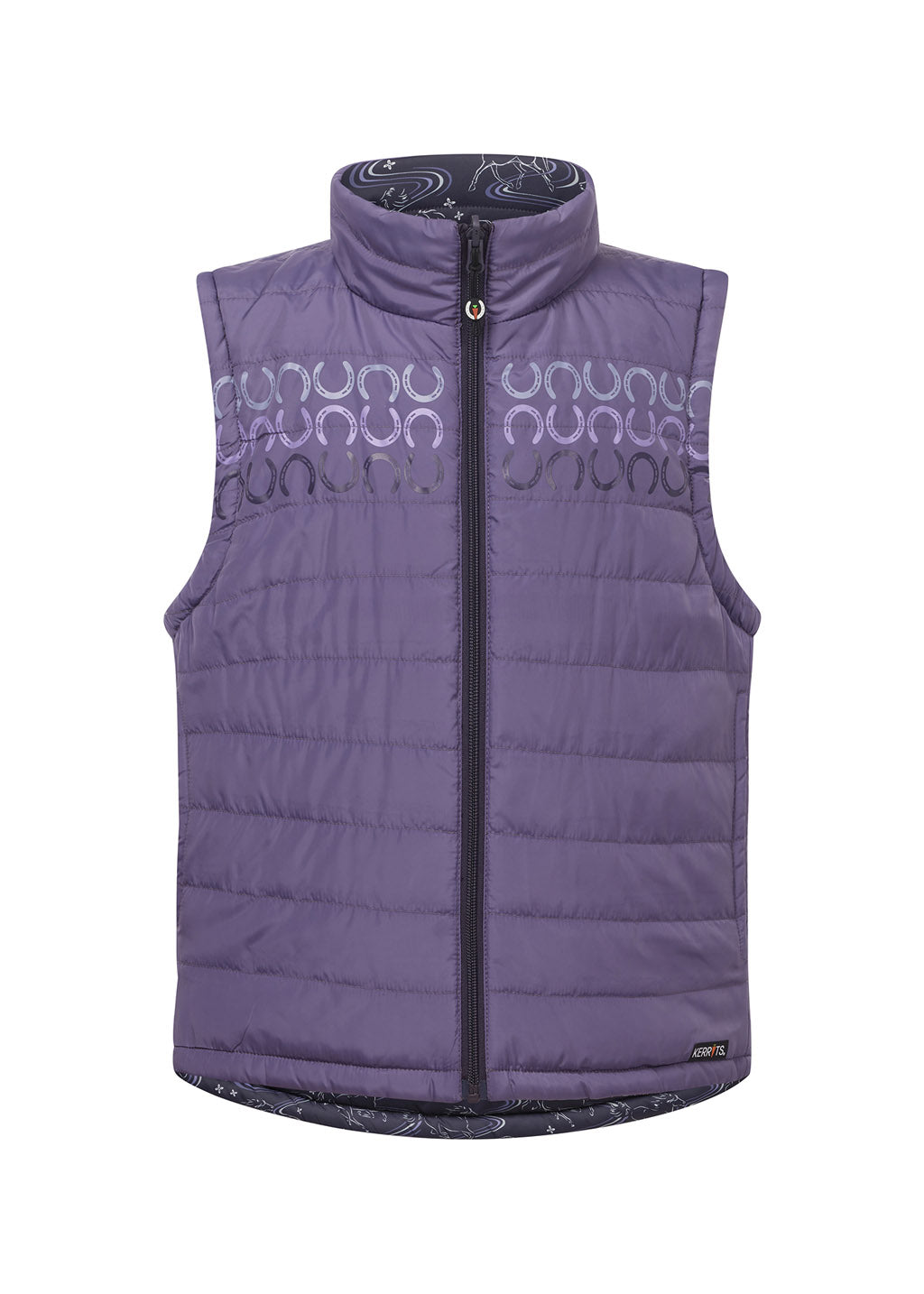 Kids Ride the Wind Reversible Quilted Riding Vest