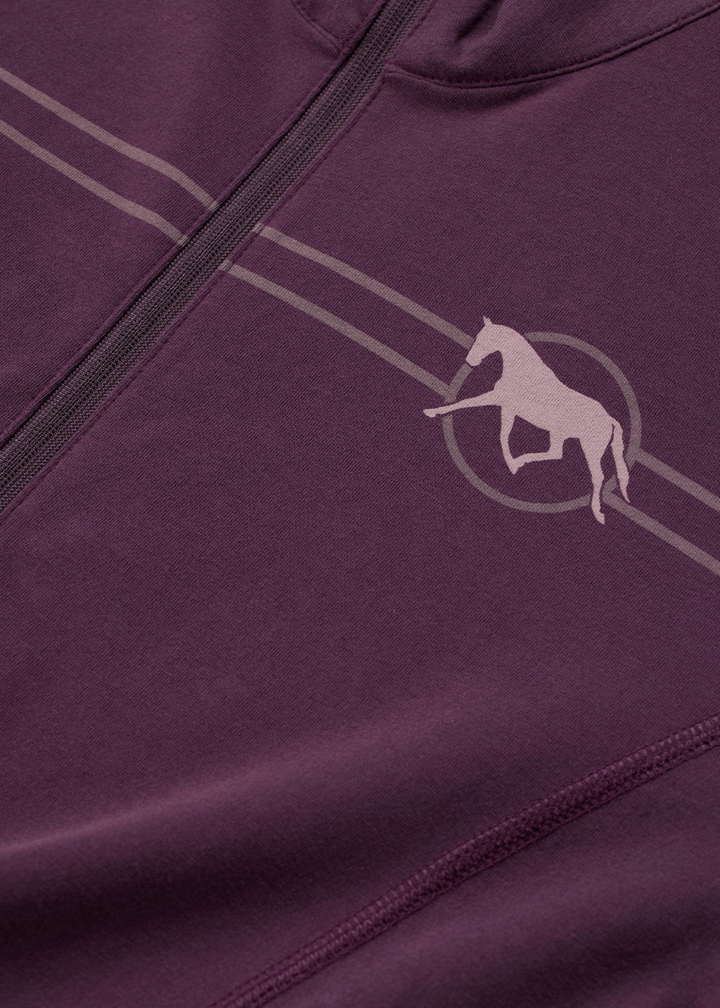 Kids Equi Rhythm Lite Quarter Zip Riding Top