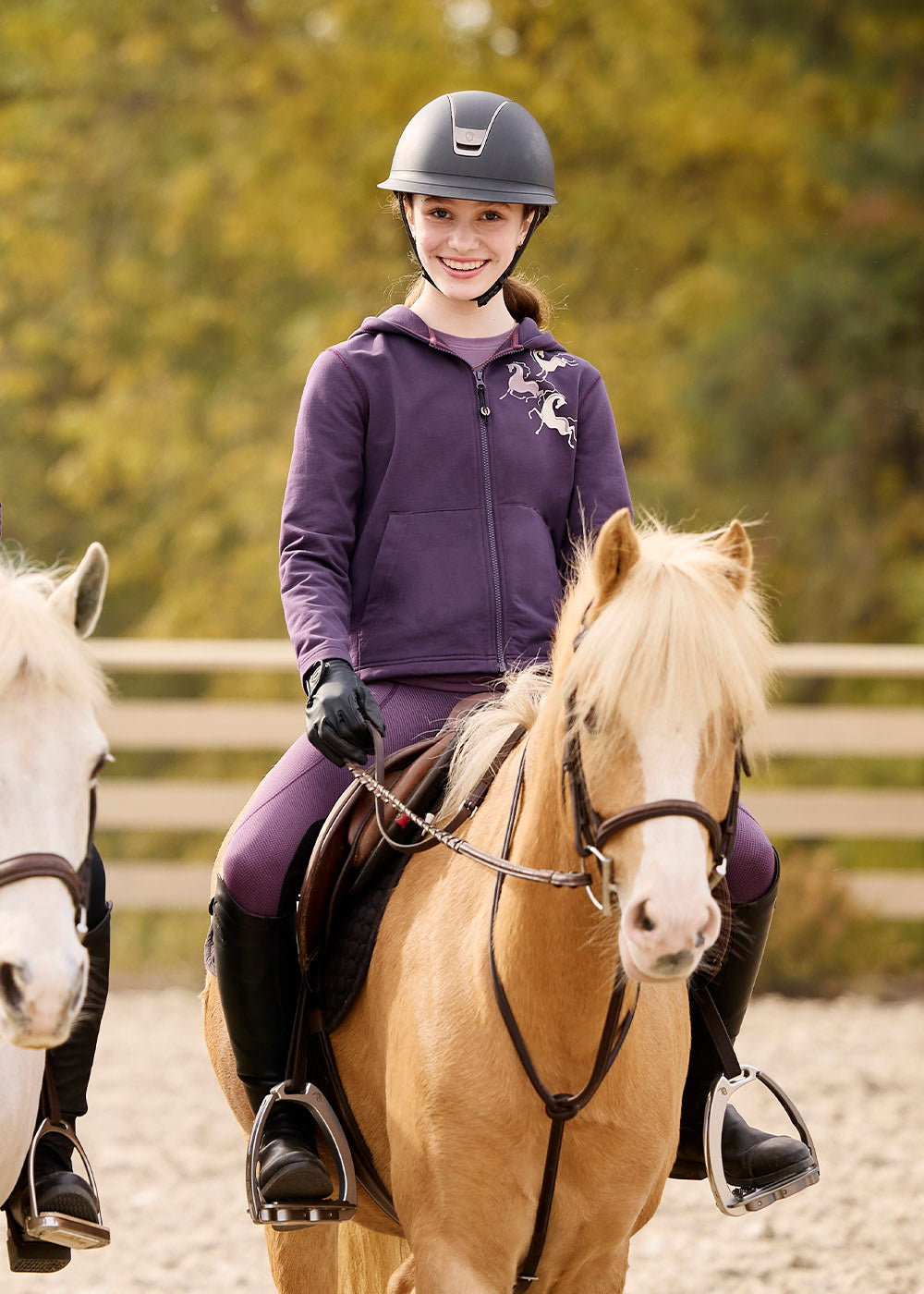 Kids Zip and Whinny Hoodie