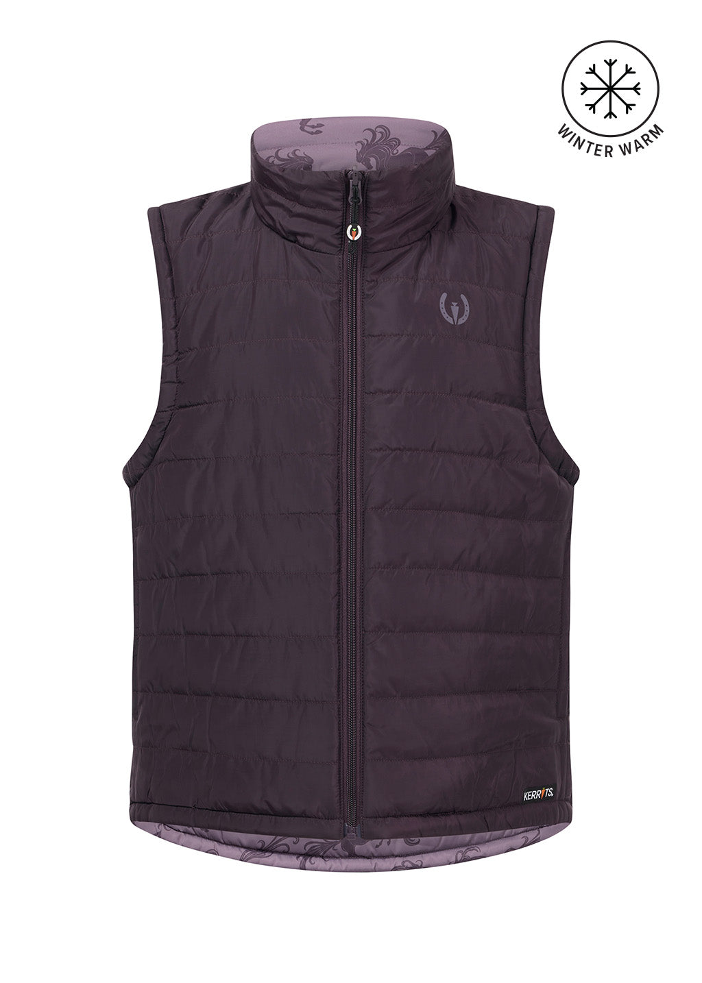Kids Pony Parade Reversible Quilted Riding Vest