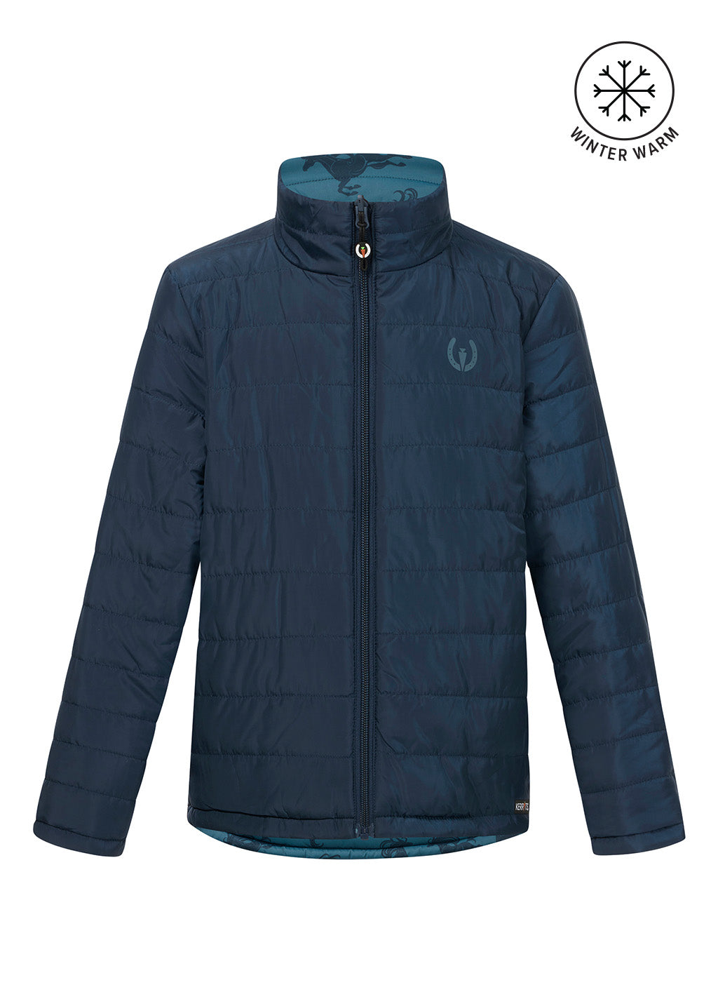 Kids Pony Parade Reversible Quilted Riding Jacket
