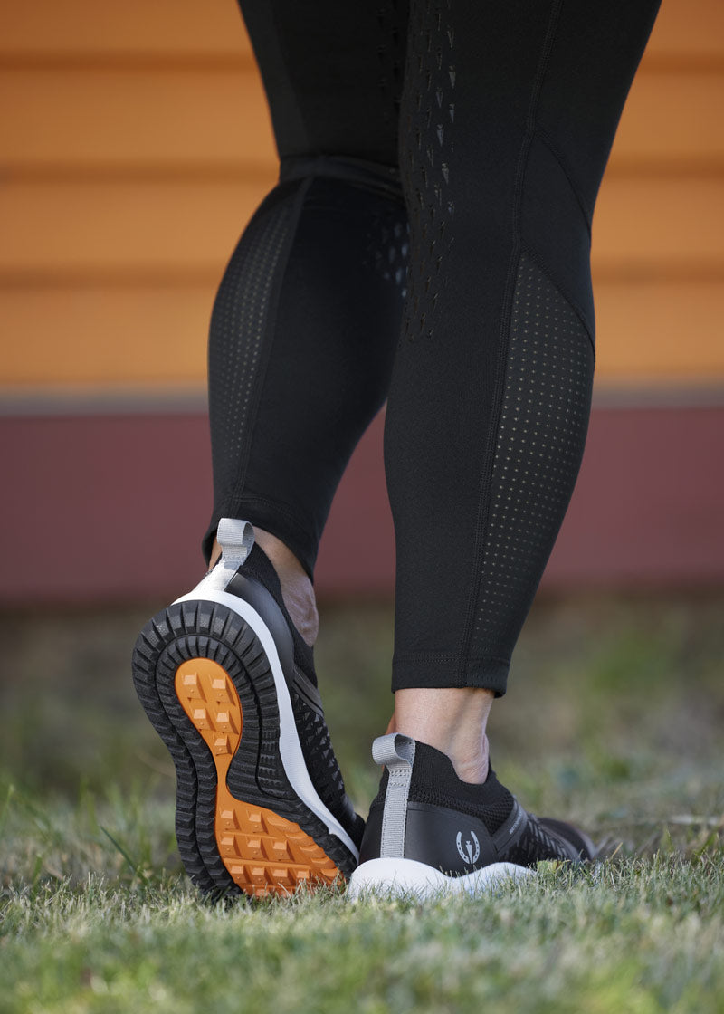 Bottom view of the Groundwork Waterproof Sneaker, highlighting the tread pattern of the OrangeZone™ Lite outsole for optimal traction.