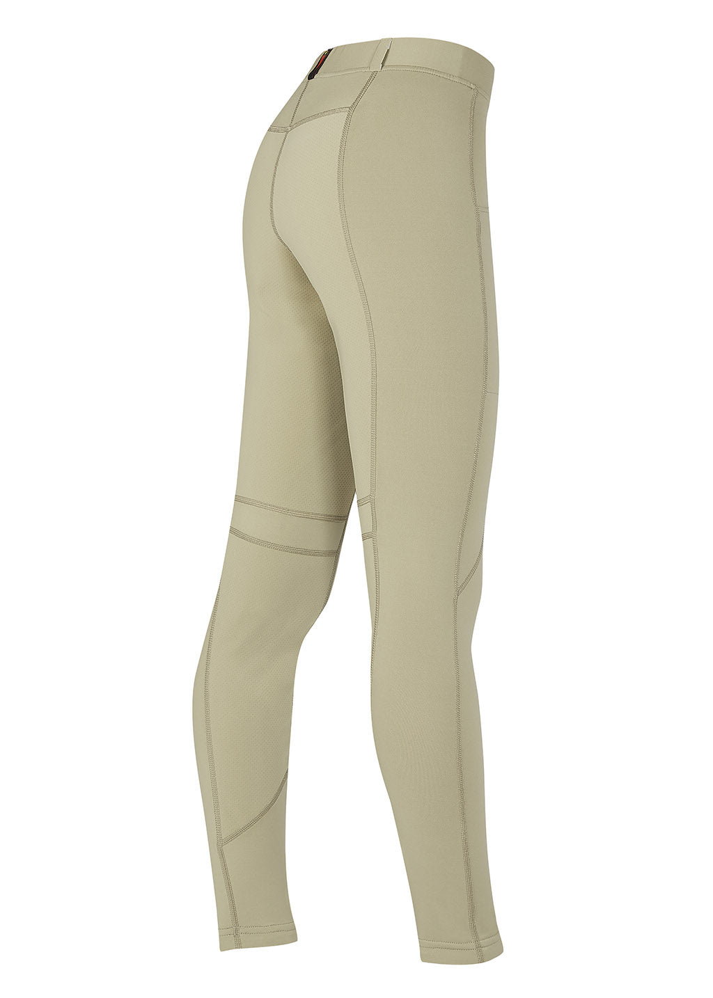 Flat lay, back side up, highlighting the tailored seams, side pocket, and overall design