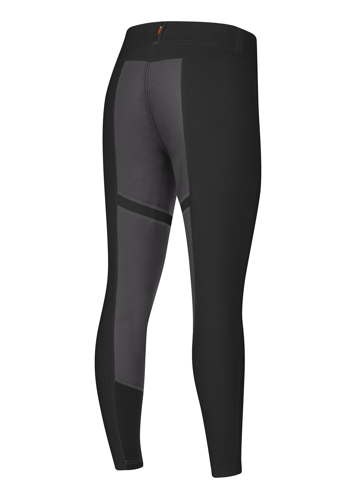 Back view displaying the streamlined silhouette and flattering cut tailored for petite riders