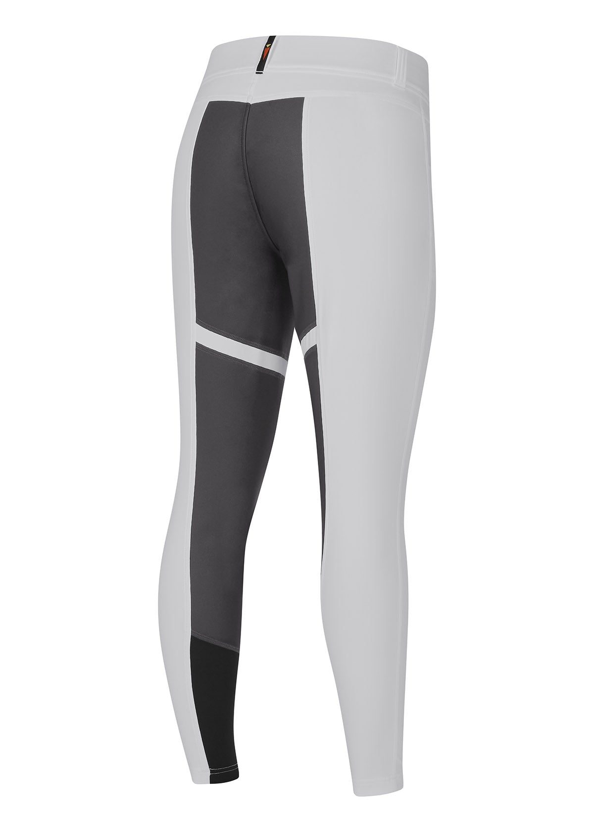 Back view displaying the streamlined silhouette and flattering cut tailored for petite riders