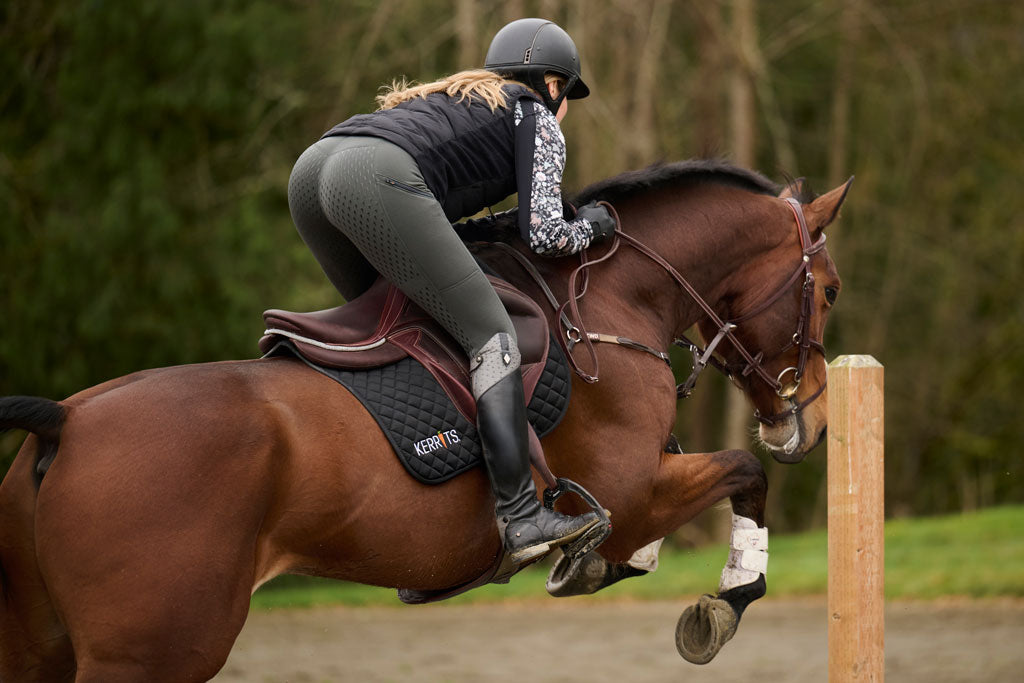 Winter full seat riding pants