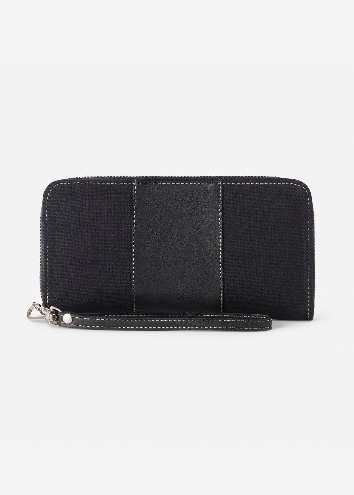 Classic Black/ Black::variant::Oughton Paddock Wristlet Wallet in Classic Canvas