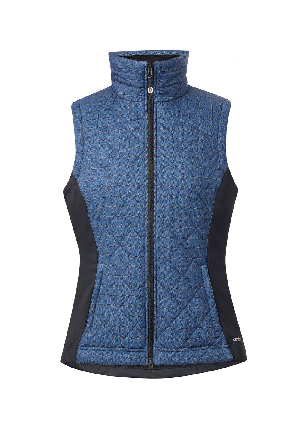 LAKE HERRINGBONE PLAID::variant::Full Motion Quilted Vest