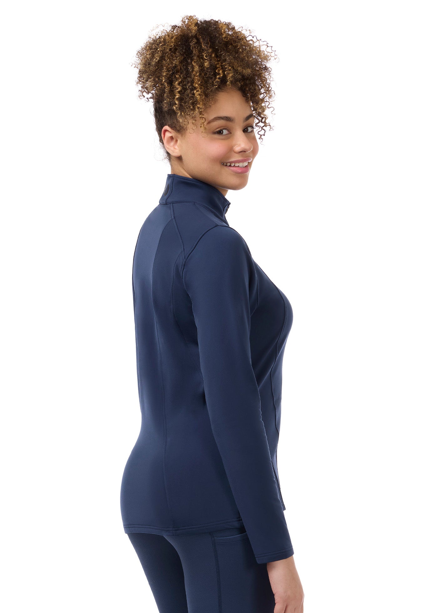 In Stride Quarter Zip Fleece Tech Top