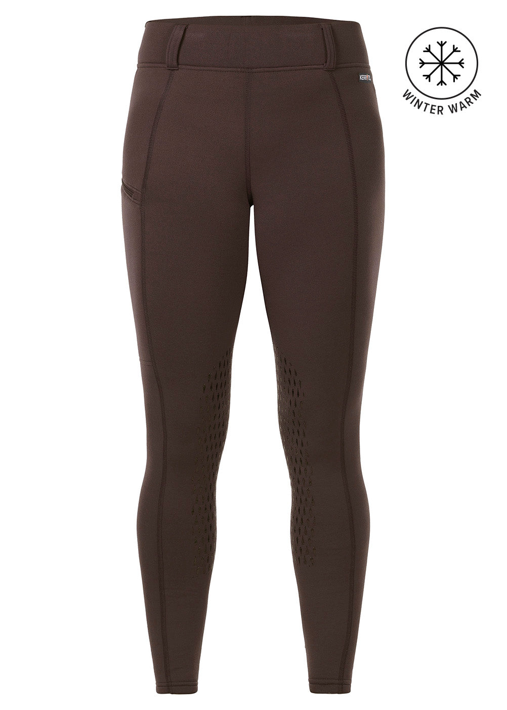 Power Stretch® Fleece Knee Patch Pocket Riding Tight