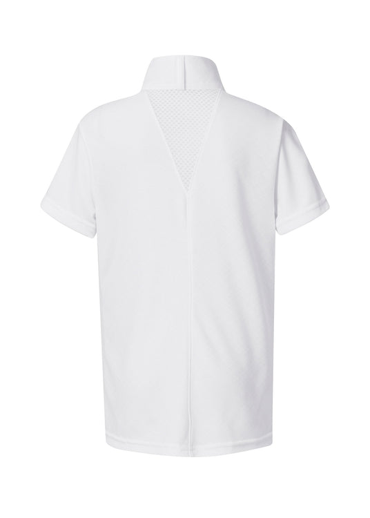 WHITE/ BIT OF LUCK::variant::Kids Encore Short Sleeve Show Shirt
